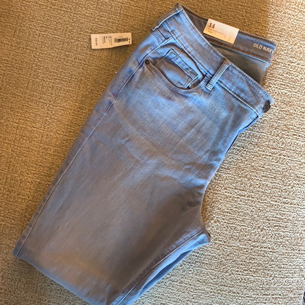Old Navy Rockstar Mid Rise Super Skinny Jeans